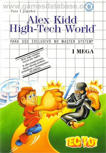 Cover Alex Kidd in High Tech World for Master System II